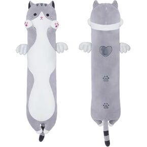Sausudols' Devilicat Claw Body Pillow, Soft Plush Toy - Devilish Cat Plushie Gift for Kids and Teens (19.6in/50cm)