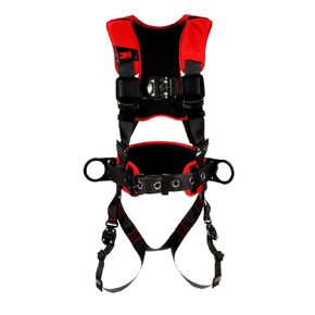3M™ Protecta® Comfort Construction Style Positioning Harness 1161200, Black, Small, 1 EA/Case