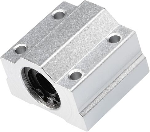 2pcs SCS12LUU Linear Slide Blocks, [12mm Bore] Steel Linear Motion Bearing for CNC Machines Packaging Equipment 3D Printers Use in Saudi Arabia