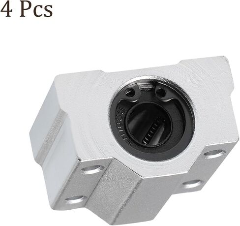 2pcs SCS12LUU Linear Slide Blocks, [12mm Bore] Steel Linear Motion Bearing for CNC Machines Packaging Equipment 3D Printers Use in Saudi Arabia