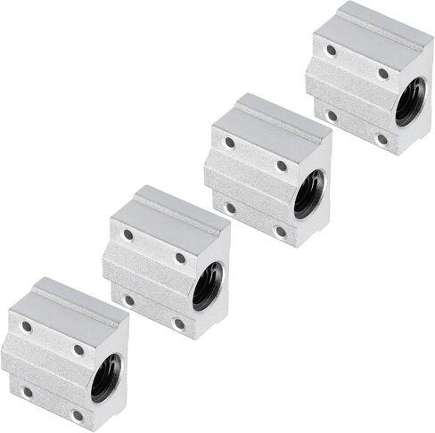 2pcs SCS12LUU Linear Slide Blocks, [12mm Bore] Steel Linear Motion Bearing for CNC Machines Packaging Equipment 3D Printers Use in Saudi Arabia