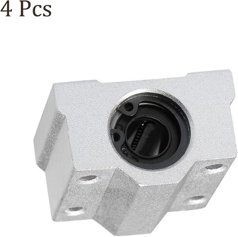 2pcs SCS12LUU Linear Slide Blocks, [12mm Bore] Steel Linear Motion Bearing for CNC Machines Packaging Equipment 3D Printers Use in Saudi Arabia
