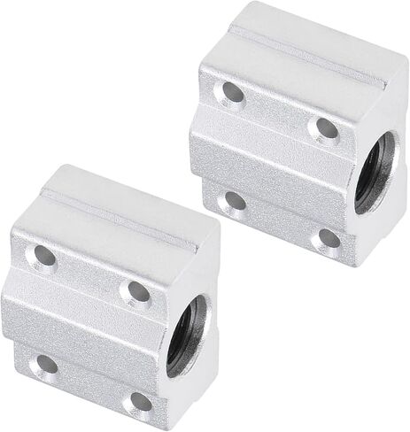2pcs SCS12LUU Linear Slide Blocks, [12mm Bore] Steel Linear Motion Bearing for CNC Machines Packaging Equipment 3D Printers Use in Saudi Arabia