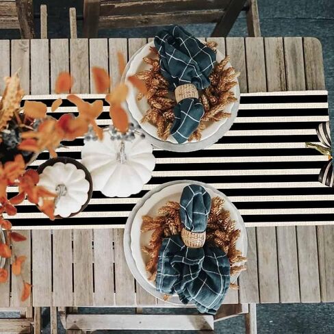 PANDICORN Halloween Spider Web Table Runner 13x72 Inch, Orange Spider Festival Seasonal Table Runner Halloween Kitchen Dining Coffee Table Decor for Home Party Gathering Decorations in Saudi Arabia