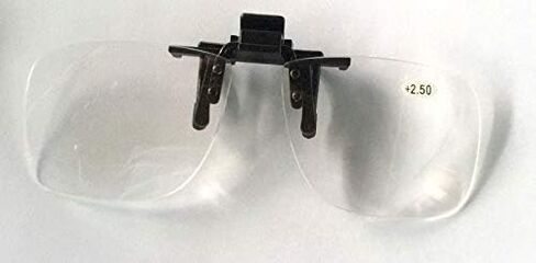 Clip On Reading Glasses 2.0, Readers Clip On and Flip Up, Magnifiers +2.00 By American Vision & Vision in Saudi Arabia