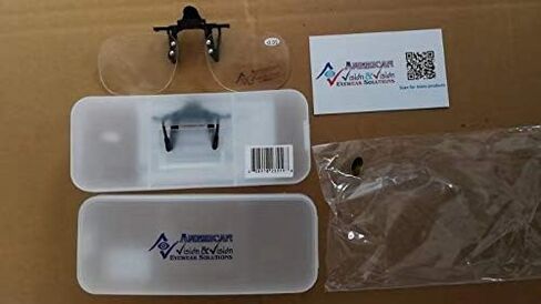 Clip On Reading Glasses 2.0, Readers Clip On and Flip Up, Magnifiers +2.00 By American Vision & Vision in Saudi Arabia