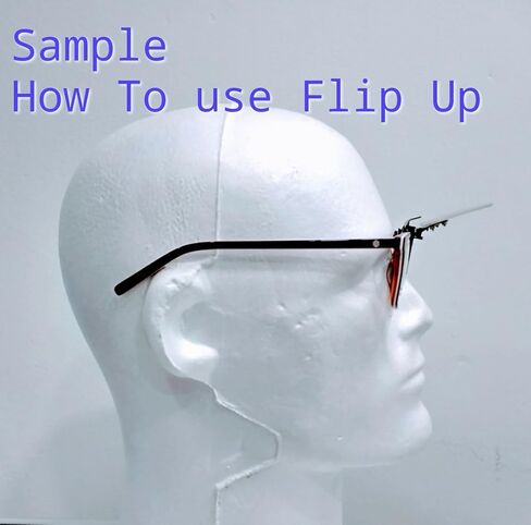 Clip On Reading Glasses 2.0, Readers Clip On and Flip Up, Magnifiers +2.00 By American Vision & Vision in Saudi Arabia