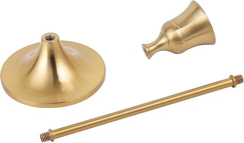 Vincidern Black Taper Candle Candlestick Holder Set of 3, Iron Taper Candle Holder for Mantle, Dinner Table Decorative Candlestick, Metal Candle Stand in Saudi Arabia
