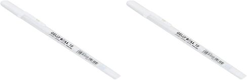 SAKURA Gelly Roll Classic Pen Bold 10 White (31031) (BXPGB10#50) in Saudi Arabia