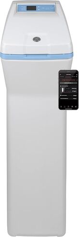 GE Water Softener System, 30,000 Grain Capacity, Reduce Hard Mineral Levels at Water Source, Reduce Salt Consumption, Improve Water Quality for Drinking, Laundry, Dishwashing & More, GXSF30V in Saudi Arabia