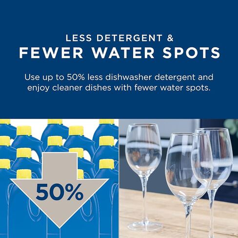 GE Water Softener System, 30,000 Grain Capacity, Reduce Hard Mineral Levels at Water Source, Reduce Salt Consumption, Improve Water Quality for Drinking, Laundry, Dishwashing & More, GXSF30V in Saudi Arabia