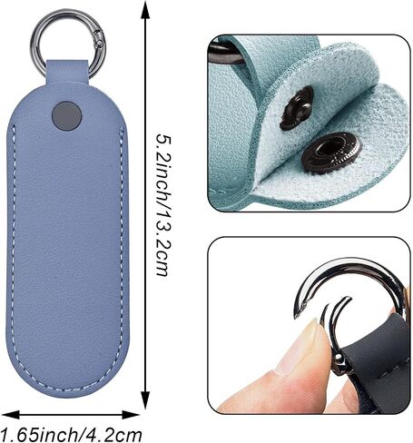 4 PCS Flash Drive Case, Leather USB Storage Case, USB Flash Drive Leather Cover for USB Flash Drive Flash Drive Holder Case and Easy Storage in Saudi Arabia