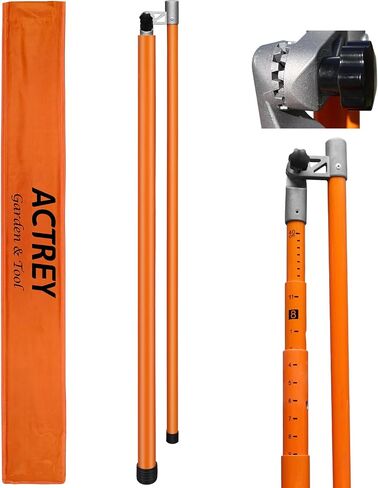 Height Stick for Trucks,15FT Load Height Measuring Stick,Accurately Height Stick Non-Conductive,Height Measuring Stick for Trucks with Adjustable Pole for Trucks, Car Haulers in Saudi Arabia