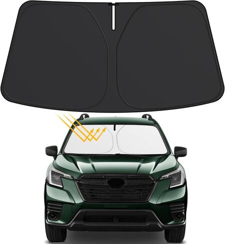 Windshield Sunshade for Ford F150-2024 Upgrade Front Car Shades, Foldable Sun Shade Protector Custom Fit 2019-2023 /Ford F150, Regular cab, Crew cab, Double Cab Accessories in Saudi Arabia