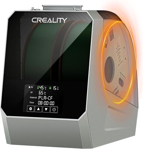 Creality Filament Dryer Box Space PI, Dry Box, 3D Printer Filament Dehydrator, Upgrade PTC 360° Heating Drier,45℃-70℃&0-48h Adjustable,Real-time Monitoring,Touch Screen,One-Key for Drying 12 filaments in Saudi Arabia