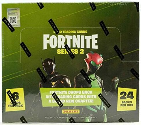 Panini Fortnite Series 2 Trading Card Box 24 Packs 6 Cards Per Pack in Saudi Arabia