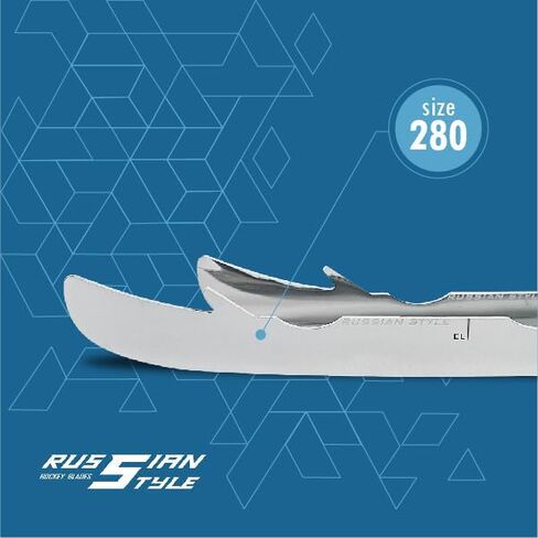 Russian Style Ice Hockey Professional Replacements Skate Blades for BAUER Skates and TUUK Edge Blade Holders Heavy-Duty Product in Saudi Arabia