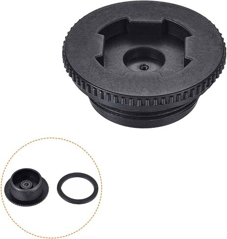 MECCANIXITY Plug Fittings G2 Thread and G1-1/2 Thread Flanged Adapters Sealing Plugs with Silicone Gasket for Water Tanks, Aquariums, Pack of 4 in Saudi Arabia
