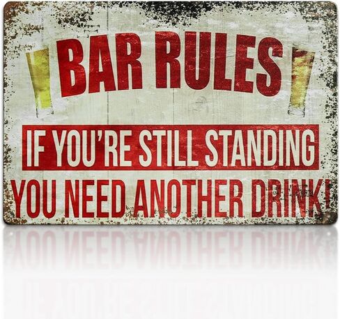 علامة المرآب خمر رجل كهف ديكور بار الملحقات شخصية تسجيل علامة المنزل جدار الفن الديكور الرجال هدية 8x12 بوصة in Kuwait