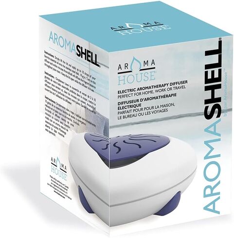 Aromashell Electric Plug-in Aromatherapy Diffuser/Warmer for Essential Oils and Fragrance for Bedroom, Bathroom, Kitchen, Home, Office, Travel, Gift (Blue) (Pack of 1) in Kuwait