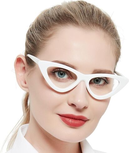 Unique Reading Glasses for Women Blue Light Blocking Readers Retro Cat Eye Style in Saudi Arabia