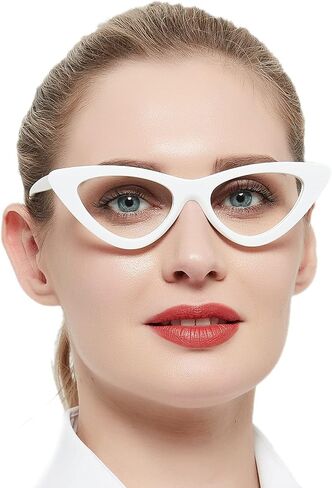 Unique Reading Glasses for Women Blue Light Blocking Readers Retro Cat Eye Style in Saudi Arabia