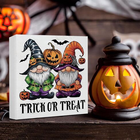 Halloween Decorations Halloween Kitchen Decor Coffee Wooden Sign Halloween Decorations Indoor for Desk Table Shelf 5 X 5 Inches in Saudi Arabia