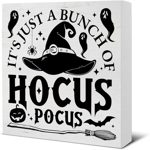 Halloween Decorations Halloween Kitchen Decor Coffee Wooden Sign Halloween Decorations Indoor for Desk Table Shelf 5 X 5 Inches in Saudi Arabia