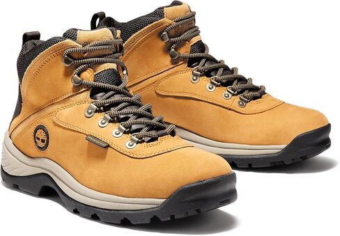 حذاء المشي لمسافات طويلة White Ledge Mid للرجال من Timberland مقاوم للماء، أسود، 7 in Kuwait