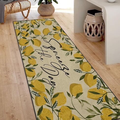 سجادة عداء، قابلة للغسل وغير قابلة للانزلاق مقاس 2 × 6 بوصات أوراق استوائية خضراء صيفية من أوراق النخيل في الردهة سجادة منطقة المطبخ، سجادة باب المدخل الداخلي، سجادة أرضية لغرفة النوم، الحمام، الغسيل، غرفة المعيشة in Kuwait