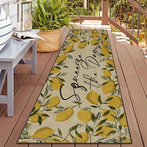 سجادة عداء، قابلة للغسل وغير قابلة للانزلاق مقاس 2 × 6 بوصات أوراق استوائية خضراء صيفية من أوراق النخيل في الردهة سجادة منطقة المطبخ، سجادة باب المدخل الداخلي، سجادة أرضية لغرفة النوم، الحمام، الغسيل، غرفة المعيشة in Kuwait