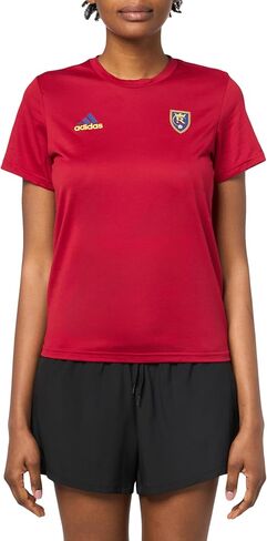 adidas Women's Real Salt Lake Short Sleeve Pre-Game T-Shirt in Saudi Arabia