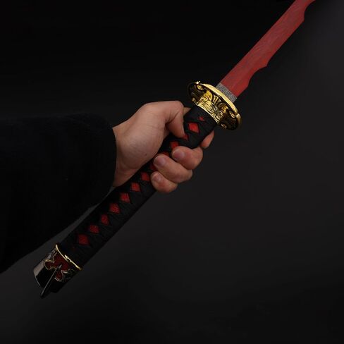 Elden Ring Sword Blood Sword Moonveil Sword Stainless Steel Metal Sword Replica Sword Suitable for Cosplay Enthusiasts to Collect Gifts (Black) in Saudi Arabia