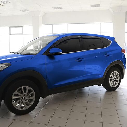 عاكسات النوافذ المقاومة للكسر من Goodyear لسيارة Nissan Rogue 2014-2020، واقيات المطر الشريطية، واقيات النوافذ، واقي عاكس التهوية، ملحقات السيارة، 6 قطع. -GY008647 in Kuwait