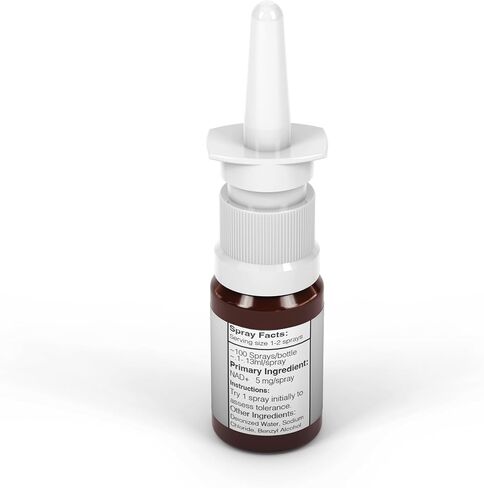 NAD+ - 5 ملغ لكل رذاذ - 100 بخاخ لكل زجاجة - طول العمر - الصحة - العافية - رذاذ NAD+ - رذاذ NAD - نيكوتيناميد الأدينين ثنائي النوكليوتيد in Saudi Arabia