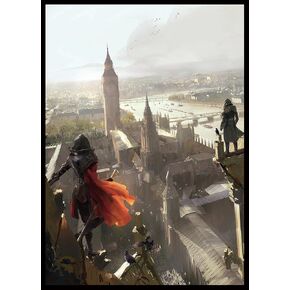MTG Card Sleeves 100CT (Assassin), Matte Art Card Sleeves, Matte Back & Gloss Front, 66x92mm