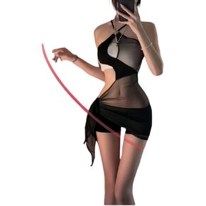 SUPA Women Sparkle Sexy Cosplay Outfit Costumes Fishnet Lingerie in Saudi Arabia