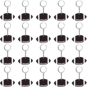 Framendino, Football Acrylic Keychain Football Keychain for Football Team Football Party Sports Souvenir