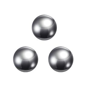 HARFINGTON 3pcs Precision Balls 3/4" Diameter 440C Stainless Steel G25 for Bearings