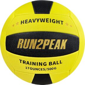 Setter Training Volleyball Official Size 5 Volleyballs Heavy Weight Ball PU Practice Volley Balls for Indoor Rebounder Equipment Setters Weighted Volleyball Setting Trainer