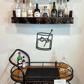 Metal Whiskey Bar Wall Art, Bourbon Wall Art, Beer Bar Decors For Home Bar, Bar Wall, Man Cave Bar Decor, Cafe Pub, Kitchen, Rustic Home Decor, Gifts For Alcohol Lovers, Husband, Men or Boyfriend