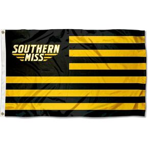 College Flags & Banners Co. Southern Mississippi Eagles Stars and Stripes Nation Flag