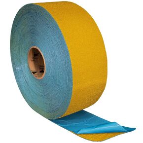 DuraMark RPT-750 Pavement Marking Tape - Reflective Slip Resistant Durable Outdoor Heavy Duty Rubber Base Tape, Bast Certified (White, 6 Inch X 18 Feet)