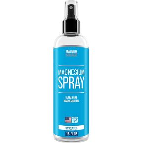 Magnesium Spray - USP Grade Pure Magnesium Oil Spray - Made in USA Since 2008, 6 oz in Kuwait