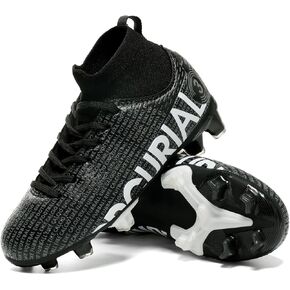 boys gorls soccer cleats shoes kids football clests (Toddler/Litter Kid/Big Kid)