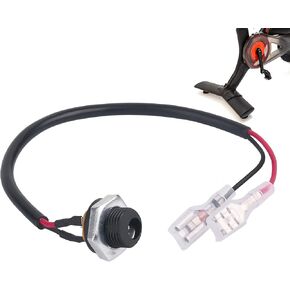 Exercise Bike Power Plug Connector for Peloton Exercise Bike Power Plug Connector Input Cable Replacement Part (Not for Bike Plus)