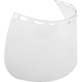Replacement Face Shield, 8"x 15.5"x .040, Clear Polycarb, Model 15151