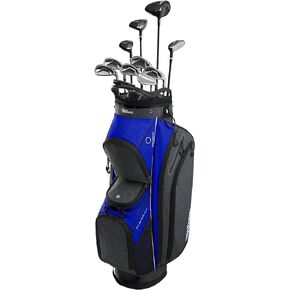 Wilson Men's PlayerFit™ Complete Golf Set with Cart Bag - Men's Right Hand, Regular, Graphite