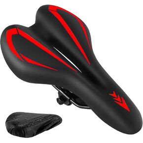 Comfortable Bike Seat for Men & Women,Ozikutech Universal Fit Bicycle Saddle with Waterproof & Shock-Absorbing for Mountain Road BMX City Bikes