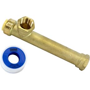 3/4" Push Connect PTC x FIP x FIP Threaded Tee Expansion Tank Installation Device